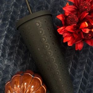 Venti Starbucks Black Matte Tumbler + design